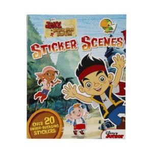 BOOK STICKER JAKE & NEVERLAND PIRATES