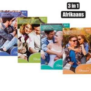 Book novel romance afrikaans 3-in-1