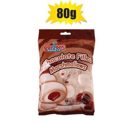 Gordons Chocolate Filled Mallows, 80g
